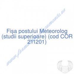 Meteorolog (studii...