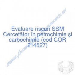 Cercetător în petrochimie...