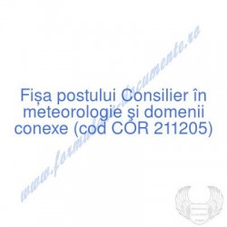 Consilier în meteorologie...