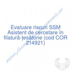 Asistent de cercetare în...