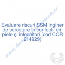 Inginer de cercetare în...