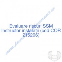 Instructor instalaţii (cod...