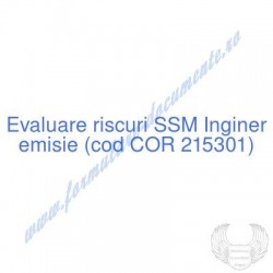 Inginer emisie (cod COR...