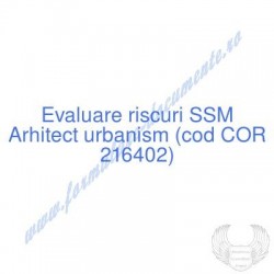 Arhitect urbanism (cod COR...