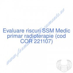 Medic primar radioterapie...