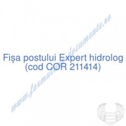 Expert hidrolog (cod COR...