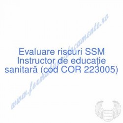 Instructor de educaţie...