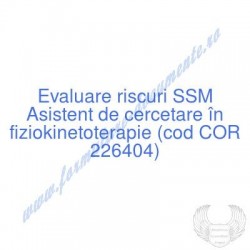 Asistent de cercetare în...