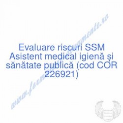 Asistent medical igienă și...