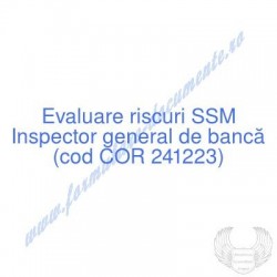 Inspector general de bancă...