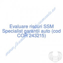 Specialist garanţii auto...