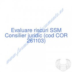 Consilier juridic (cod COR...