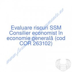 Consilier economist în...