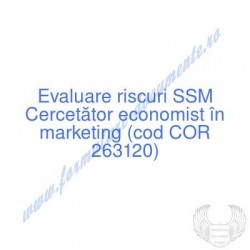 Cercetător economist în...