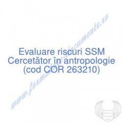Cercetător în antropologie...
