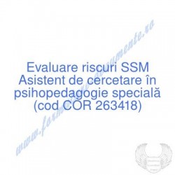 Asistent de cercetare în...