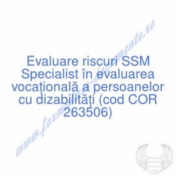Specialist în evaluarea...