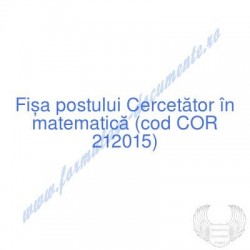 Cercetător în matematică...