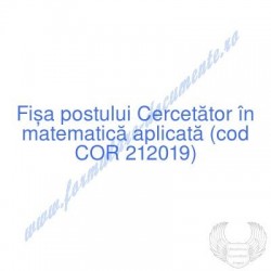 Cercetător în matematică...