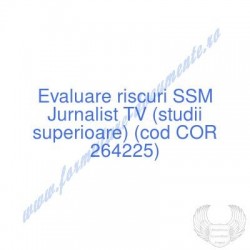 Jurnalist TV (studii...