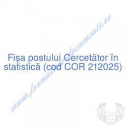 Cercetător în statistică...