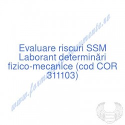 Laborant determinări...