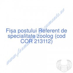 Referent de specialitate...