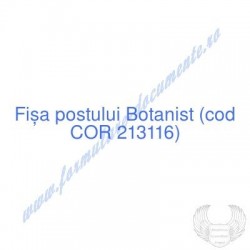 Botanist (cod COR 213116) -...