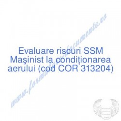 Maşinist la condiţionarea...