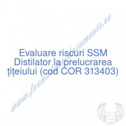 Distilator la prelucrarea...