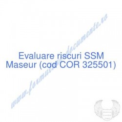 Maseur (cod COR 325501) -...