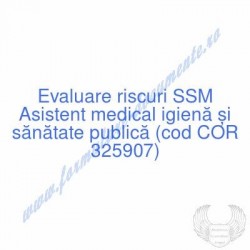 Asistent medical igienă și...