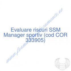 Manager sportiv (cod COR...