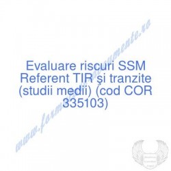 Referent TIR şi tranzite...
