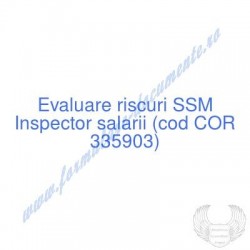 Inspector salarii (cod COR...