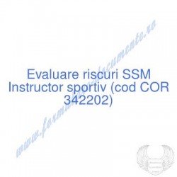 Instructor sportiv (cod COR...