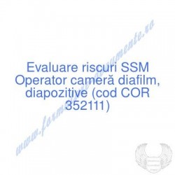 Operator cameră diafilm,...