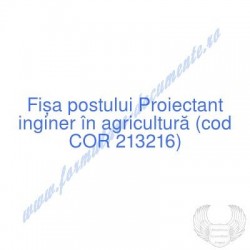 Proiectant inginer în...