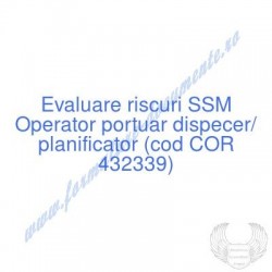 Operator portuar dispecer,...