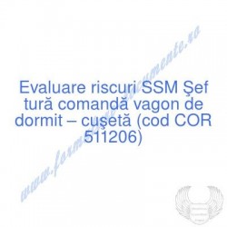 Şef tură comandă vagon de...