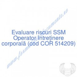 Operator întreținere...